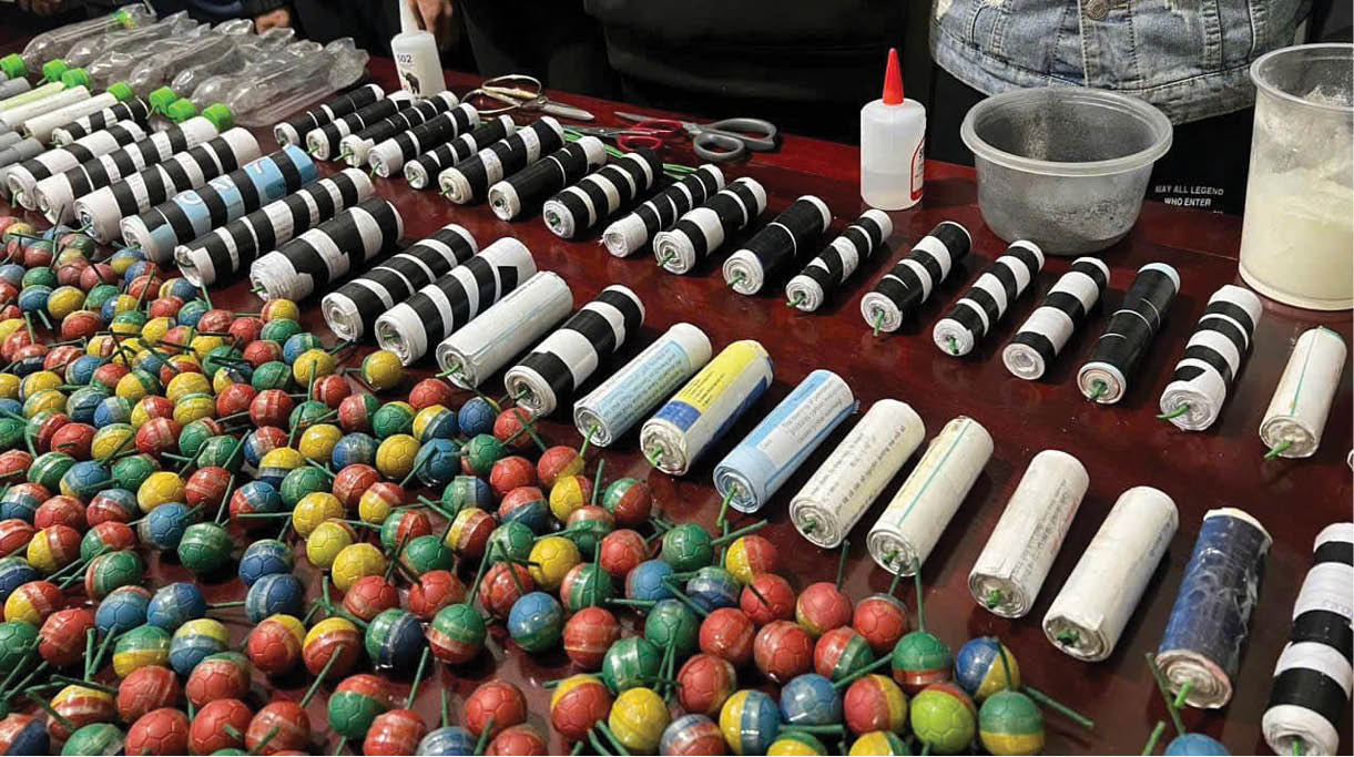 Hiểm họa từ pháo tự chế