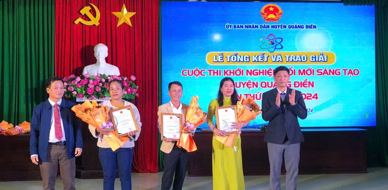 “Gạo mắt biếc” đoạt giải nhất cuộc thi khởi nghiệp đổi mới sáng tạo huyện Quảng Điền