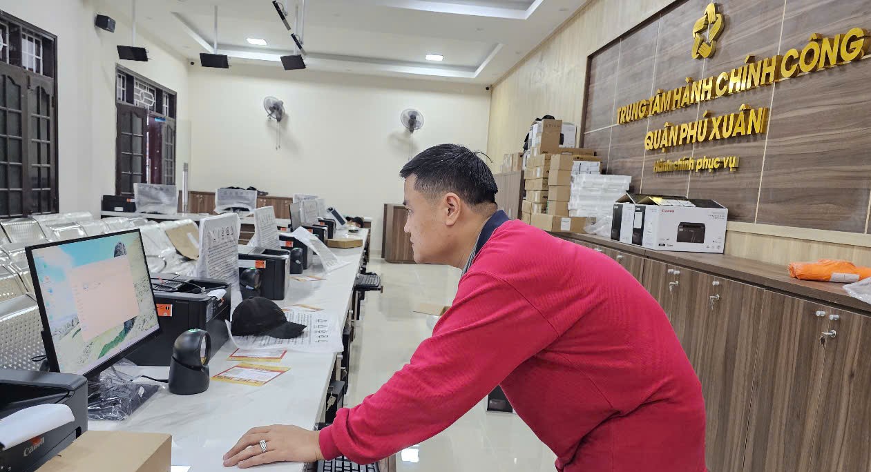 Sẵn sàng phục vụ người dân tại hai quận mới