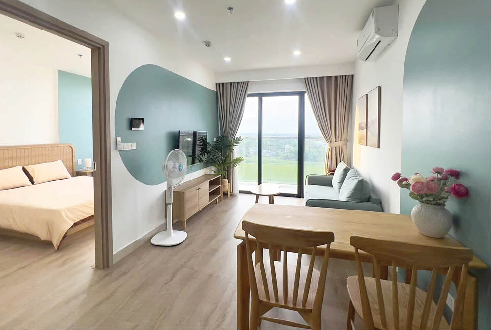 Để những bức tường không đơn điệu