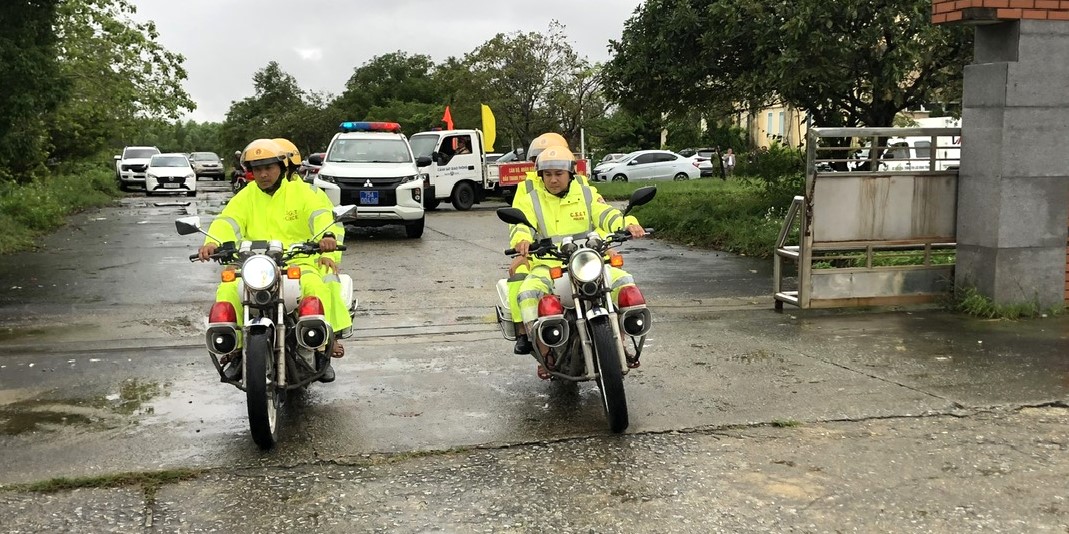 Quảng Điền lập lại trật tự lòng đường, vỉa hè