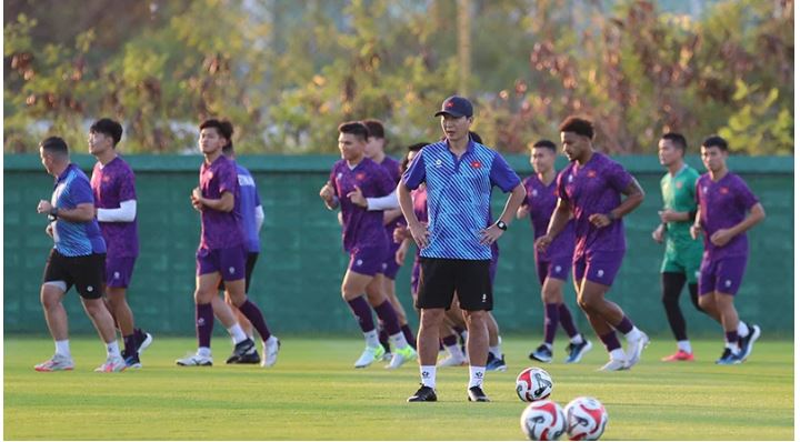 Đội tuyển Việt Nam quyết tâm giành chiến thắng