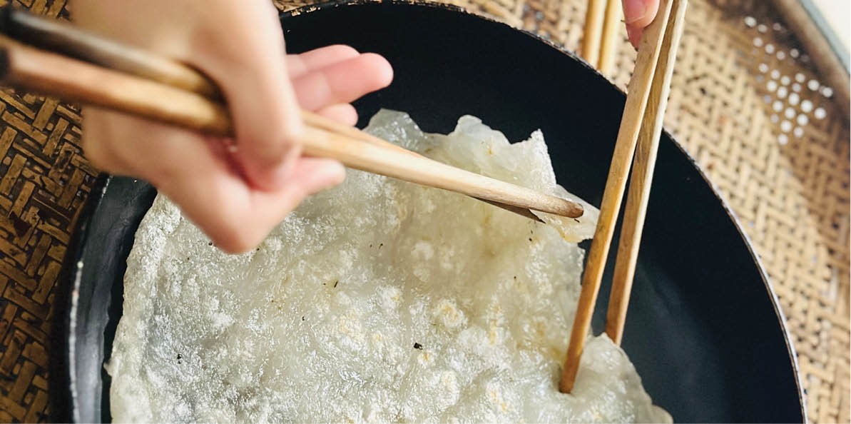 Mỏi tay với bột lọc khuấy