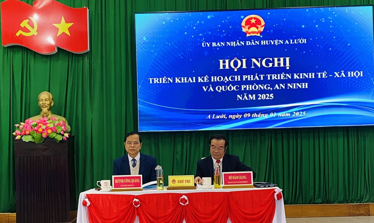 A Lưới Phấn đấu thu nhập bình quân đầu người đạt 45 triệu đồng năm