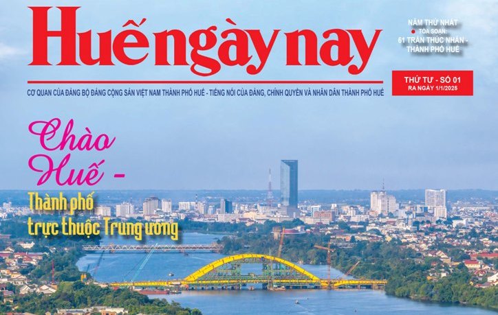 Huế ngày nay đồng hành cùng thành phố trực thuộc Trung ương