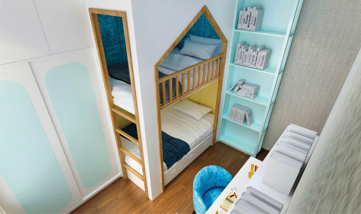 Thiết kế phòng ngủ cho trẻ