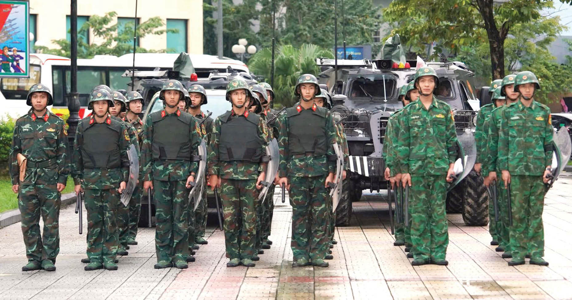 Giữ bình yên cho dân đón Tết