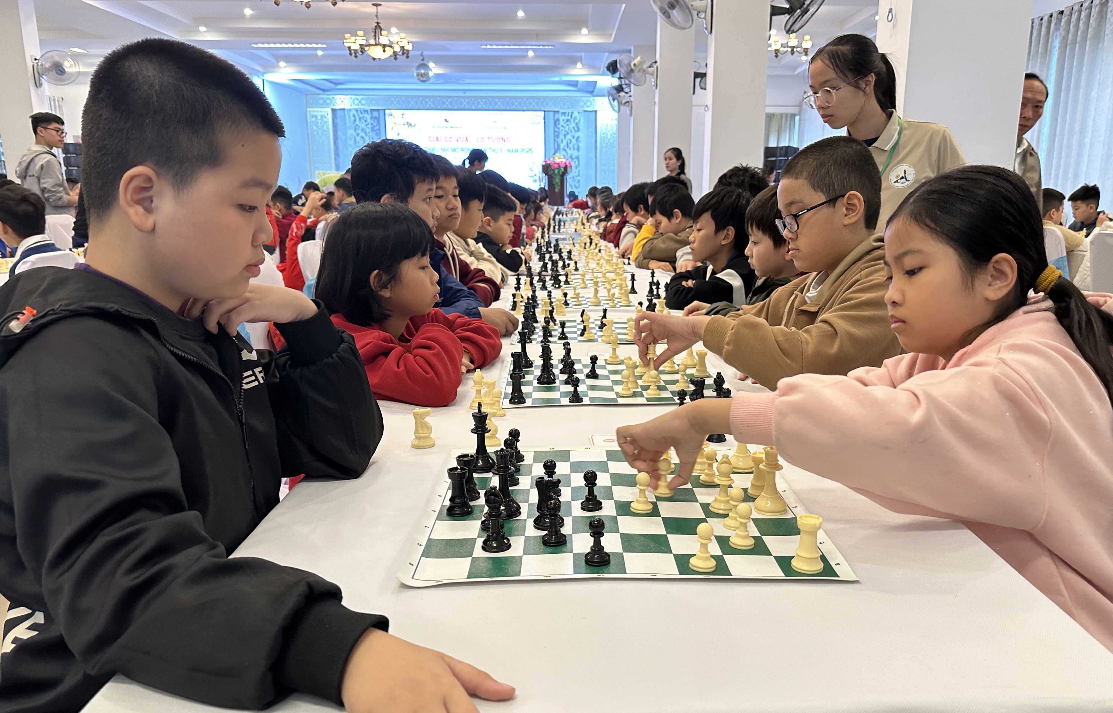 Hơn 330 vận động viên tranh tài tại Giải cờ vua - cờ tướng Thanh thiếu nhi