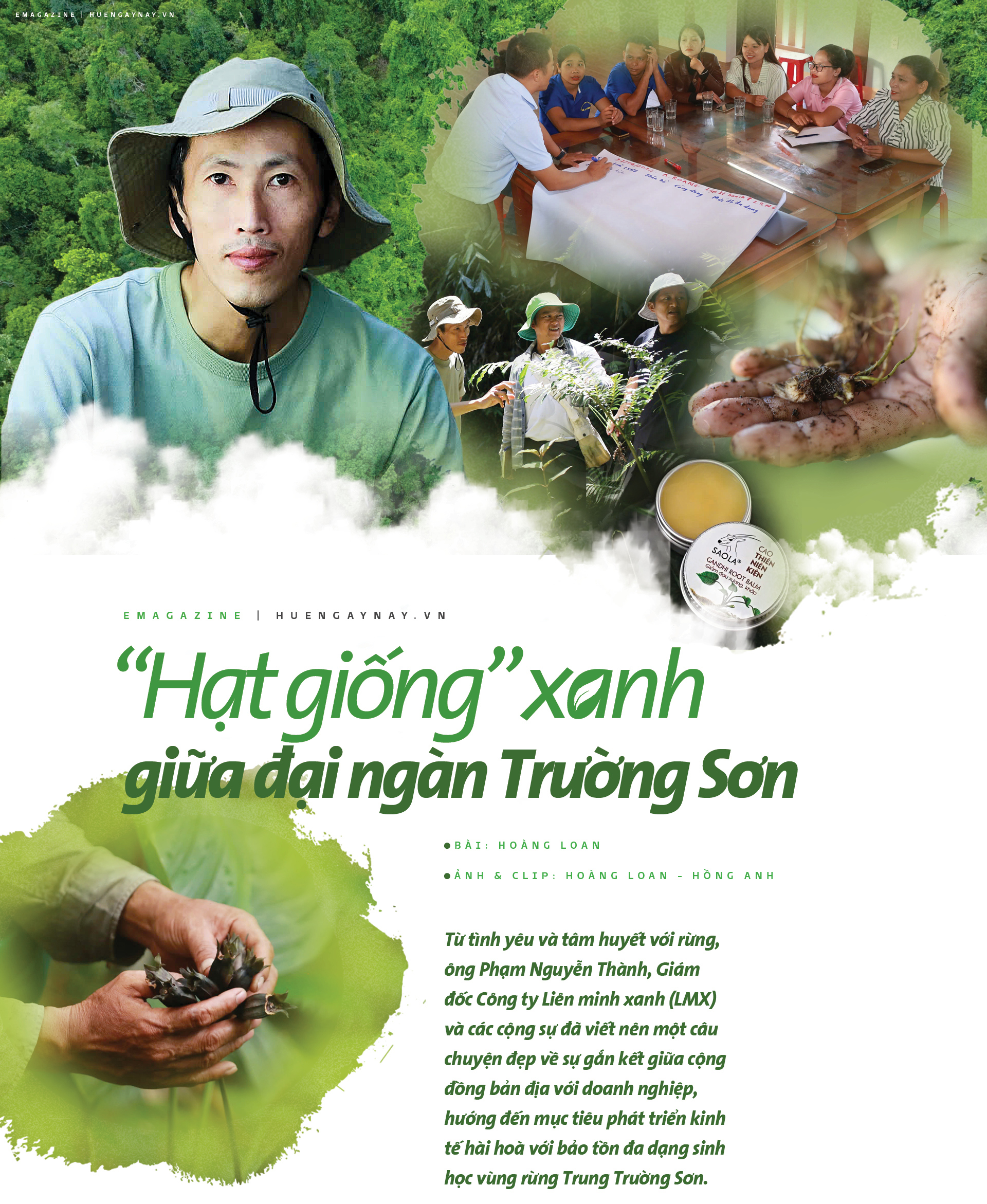 “Hạt giống” xanh giữa đại ngàn Trường Sơn