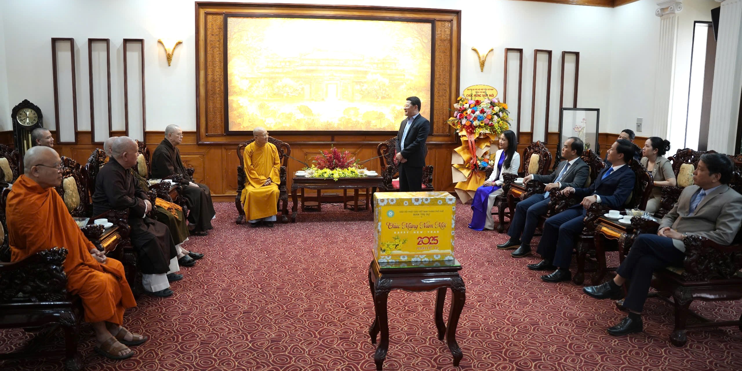 Các tổ chức tôn giáo chúc Tết UBND TP Huế