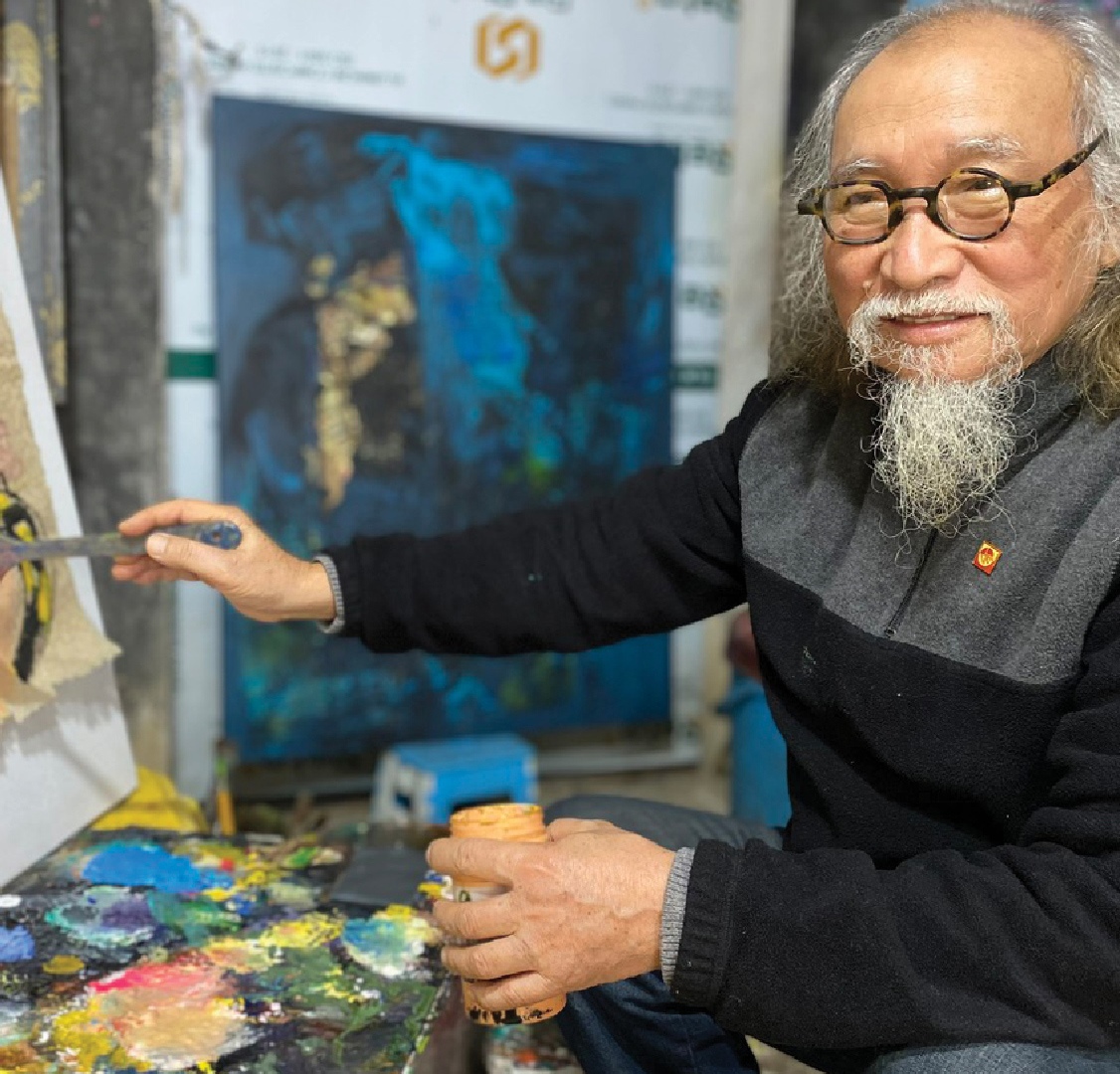 Vẽ tranh con giáp đón năm mới