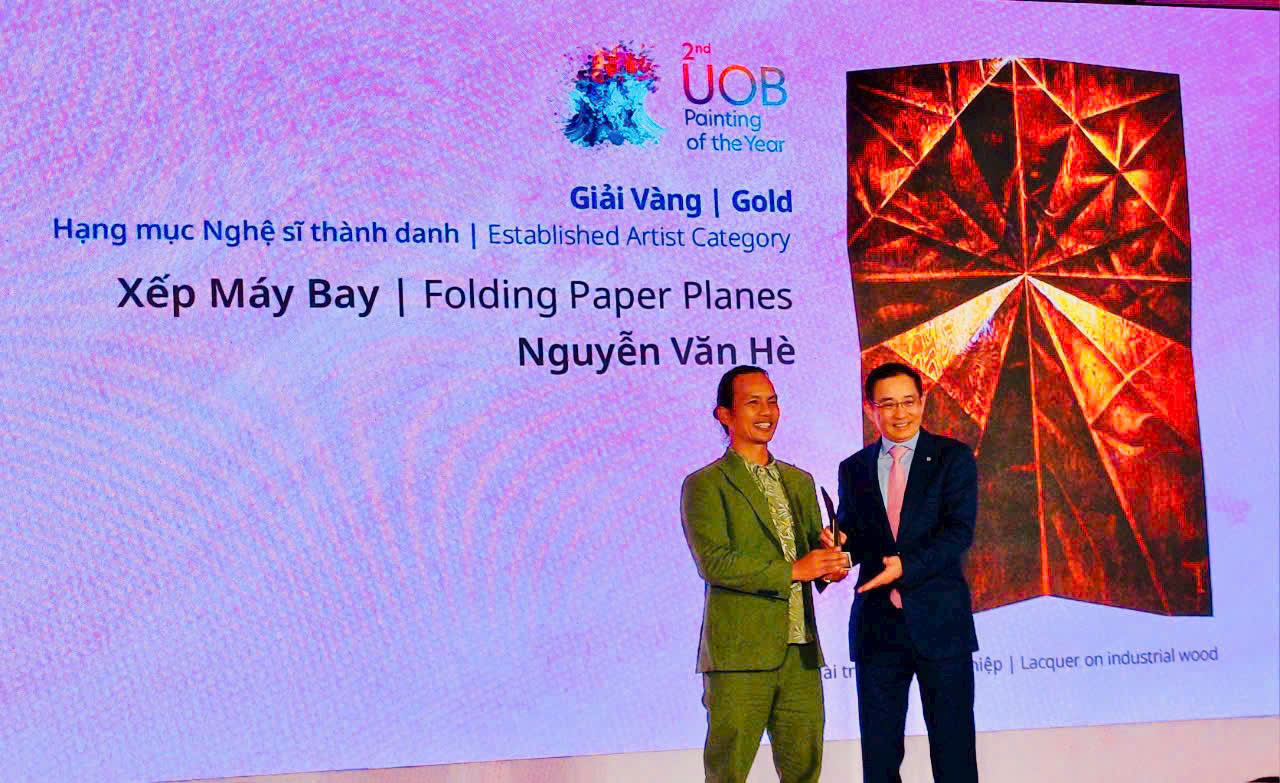 Nghệ thuật mang thông điệp hòa bình từ giải thưởng UOB