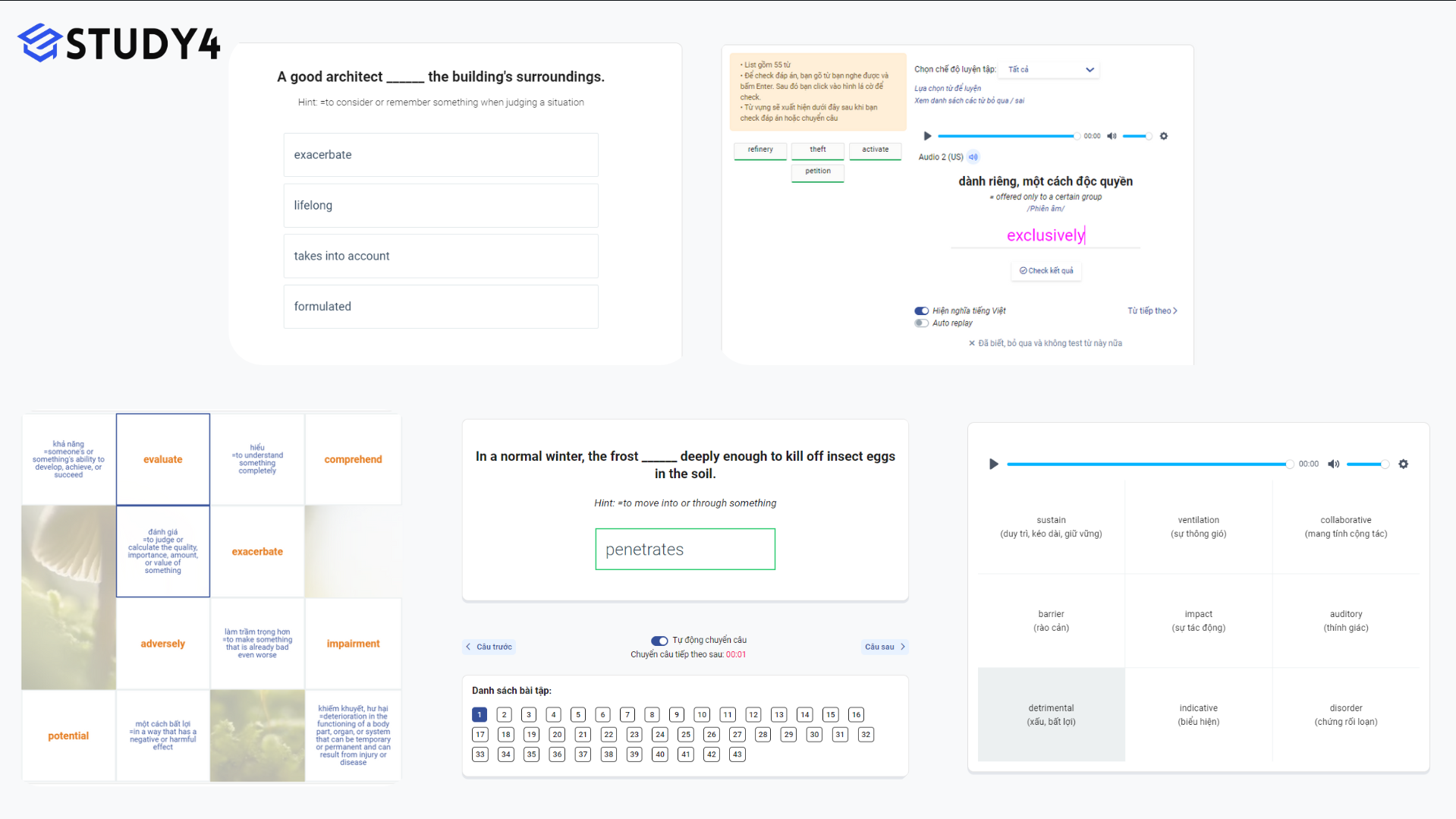 STUDY4 - Hướng tới lối học tiếng Anh thông minh mọi lúc mọi nơi