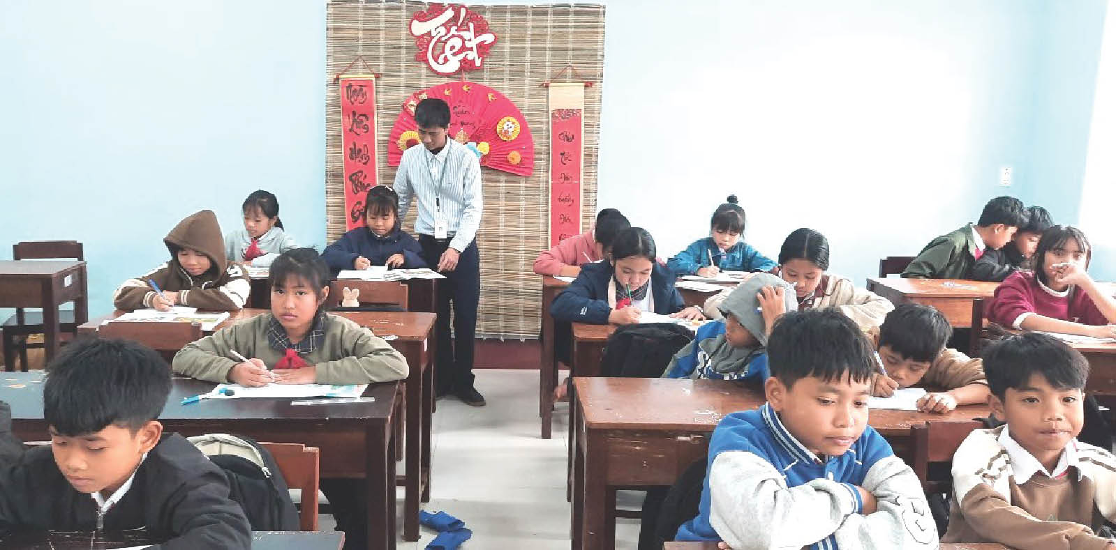 Không để học sinh bỏ học sau Tết