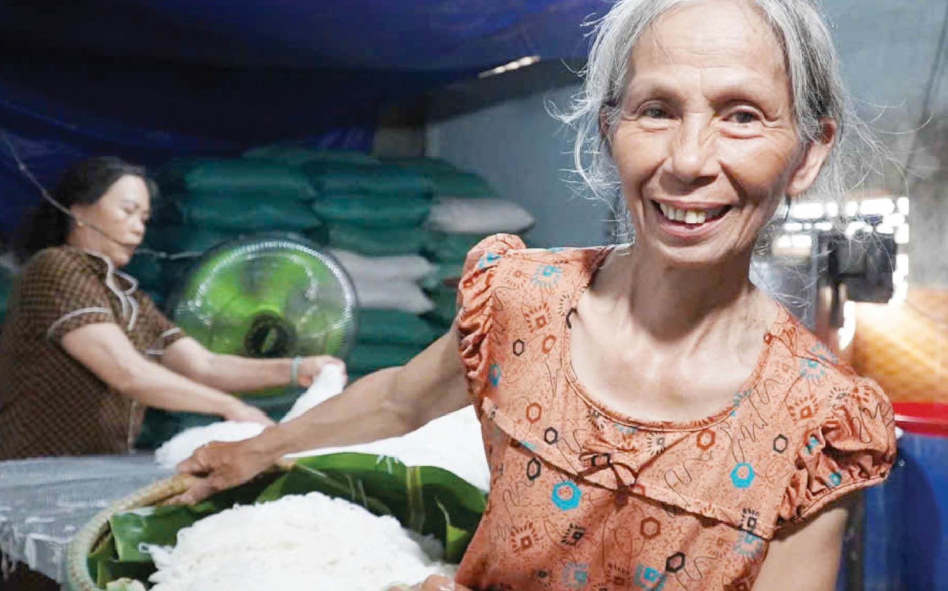 Thảo thơm sợi bún Vân Cù