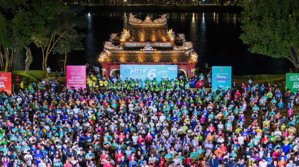 Huế Jogging lan tỏa năng lượng tích cực, tôn vinh giá trị tốt đẹp