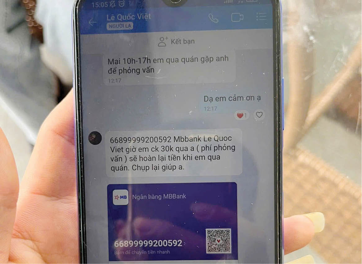 Lừa đảo bằng chiêu trò tuyển dụng