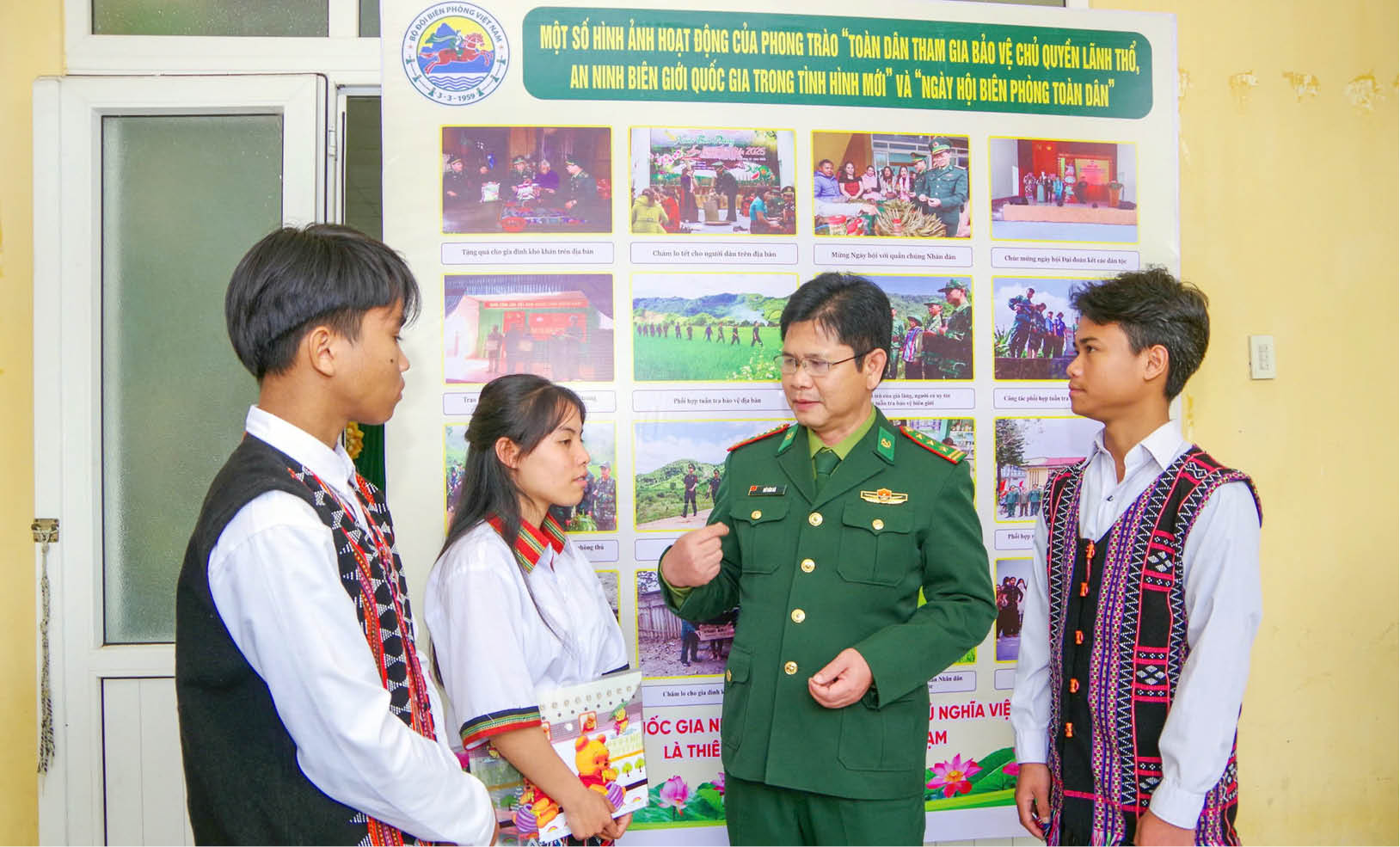 Đoàn kết bảo vệ vững chắc chủ quyền lãnh thổ, an ninh biên giới quốc gia