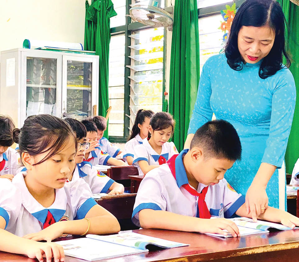 Tận tâm với nghề giáo