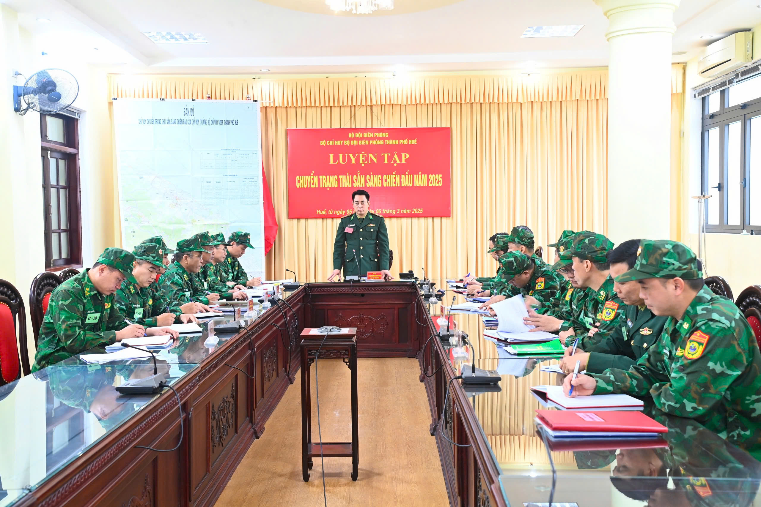 Luyện tập chuyển trạng thái sẵn sàng chiến đấu