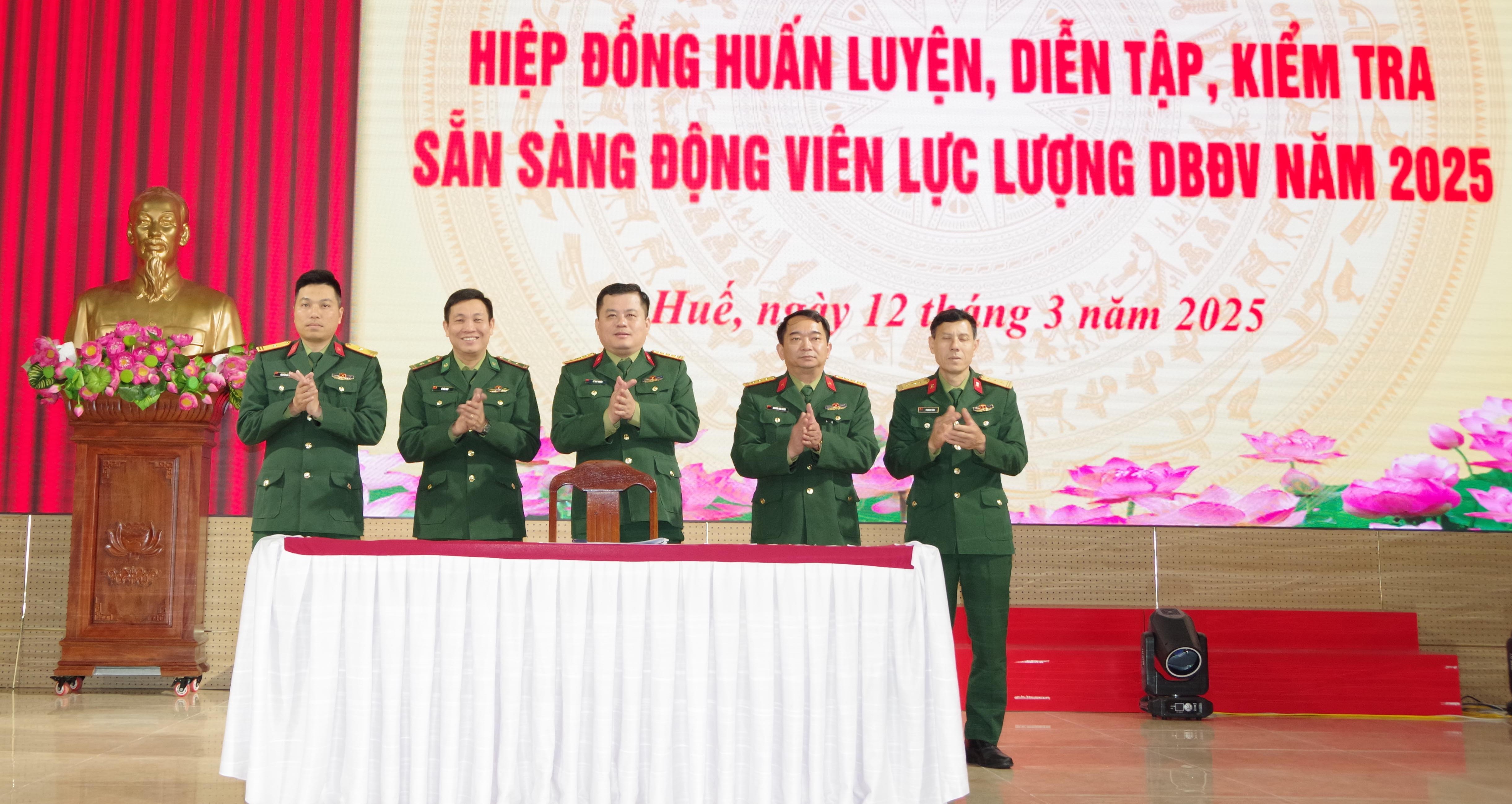 Tập trung huấn luyện lực lượng dự bị động viên “Thiết thực, chất lượng, hiệu quả”