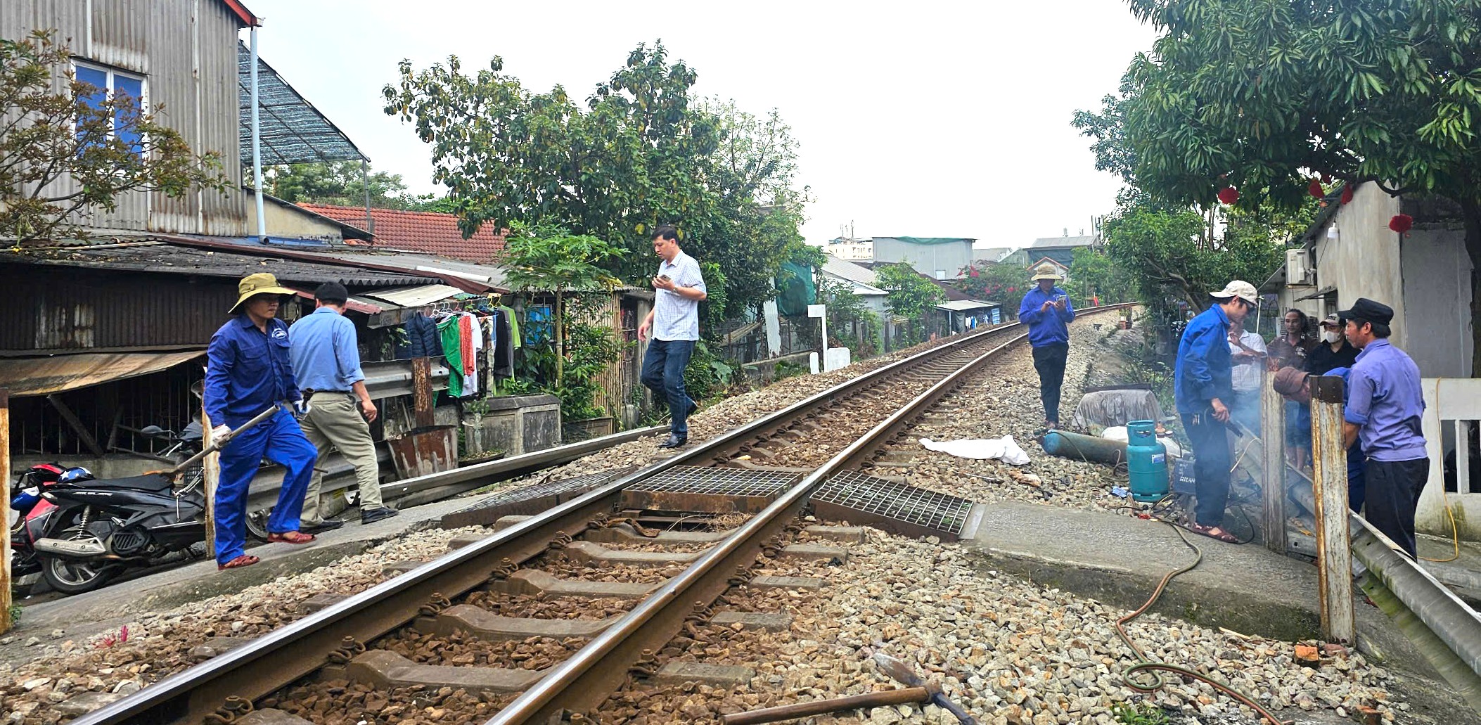 Đóng điểm đen tai nạn giao thông đường sắt Lương Văn Can