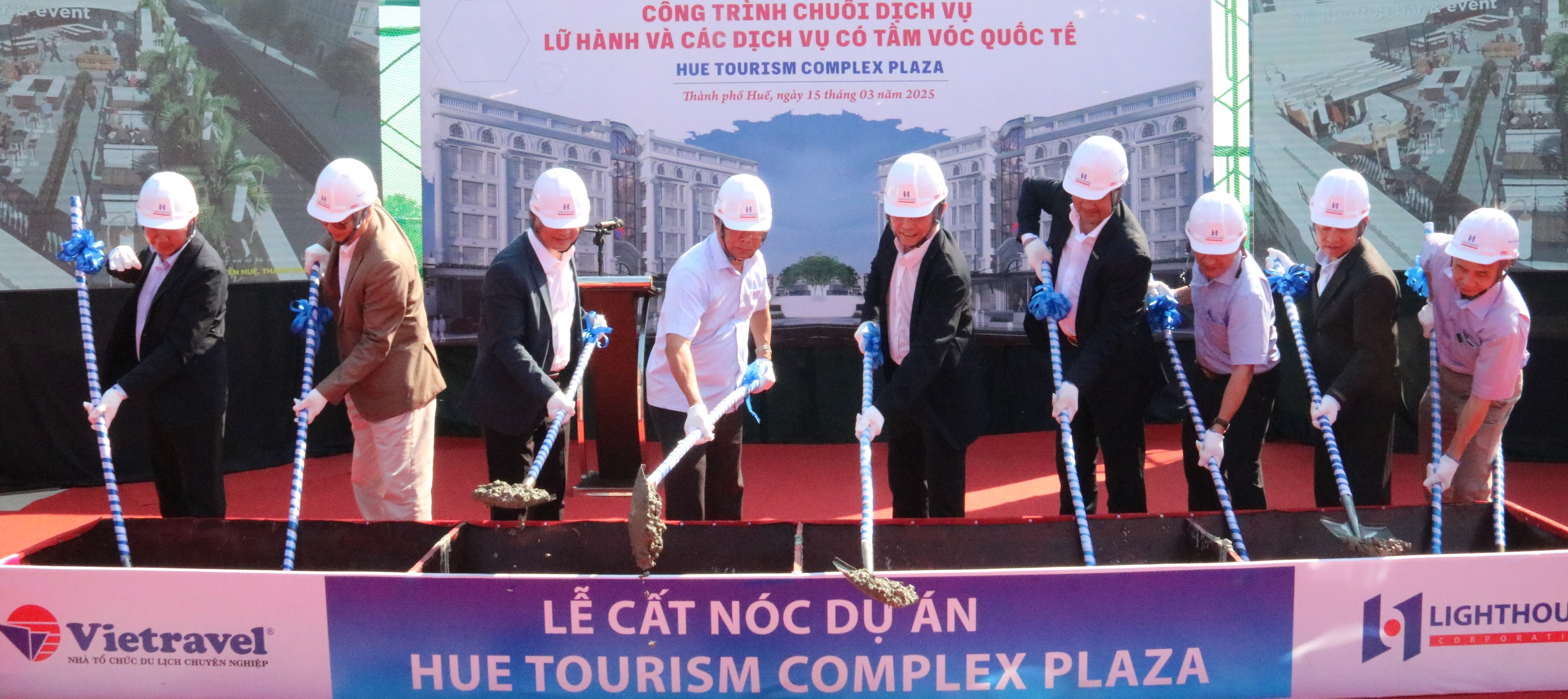 Tập đoàn Vietravel chính thức cất nóc dự án Huế Tourism Complex Plaza