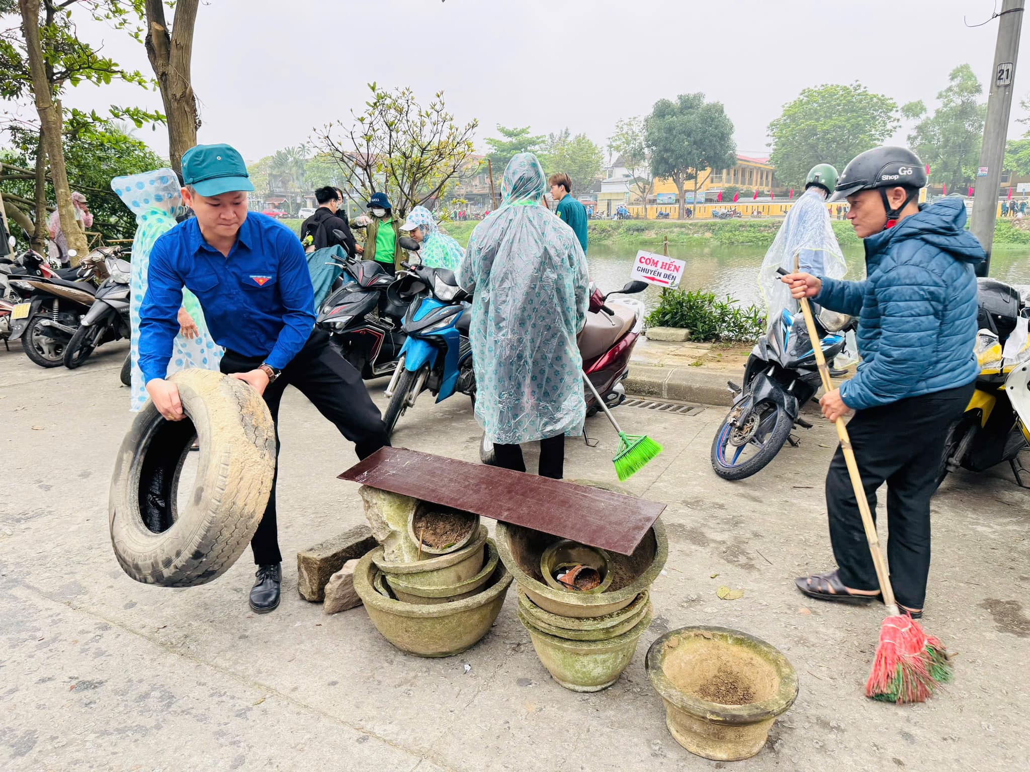 “Chung tay vì một dòng Ngự Hà trong xanh, sạch đẹp”