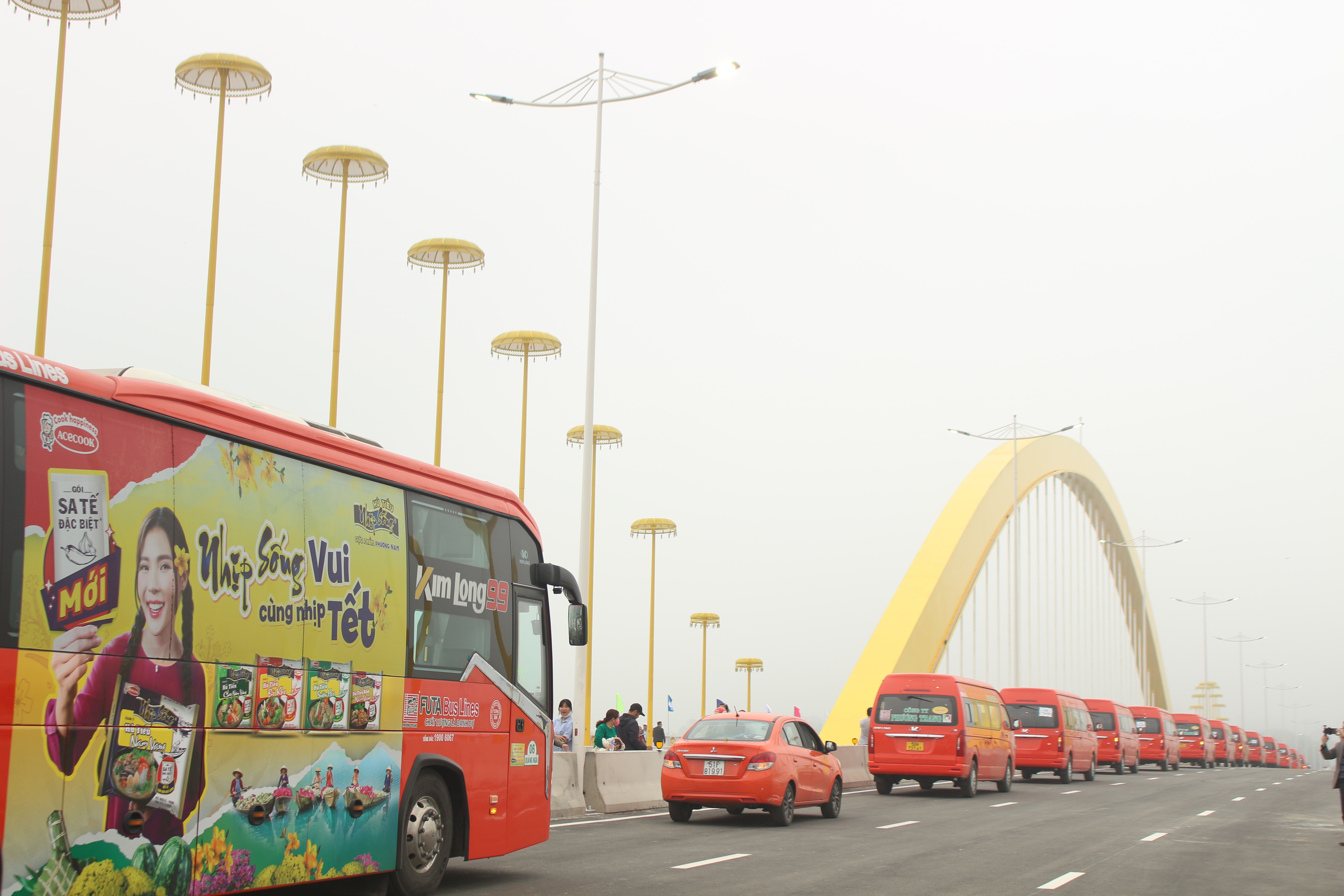 Thông xe kỹ thuật cầu Nguyễn Hoàng