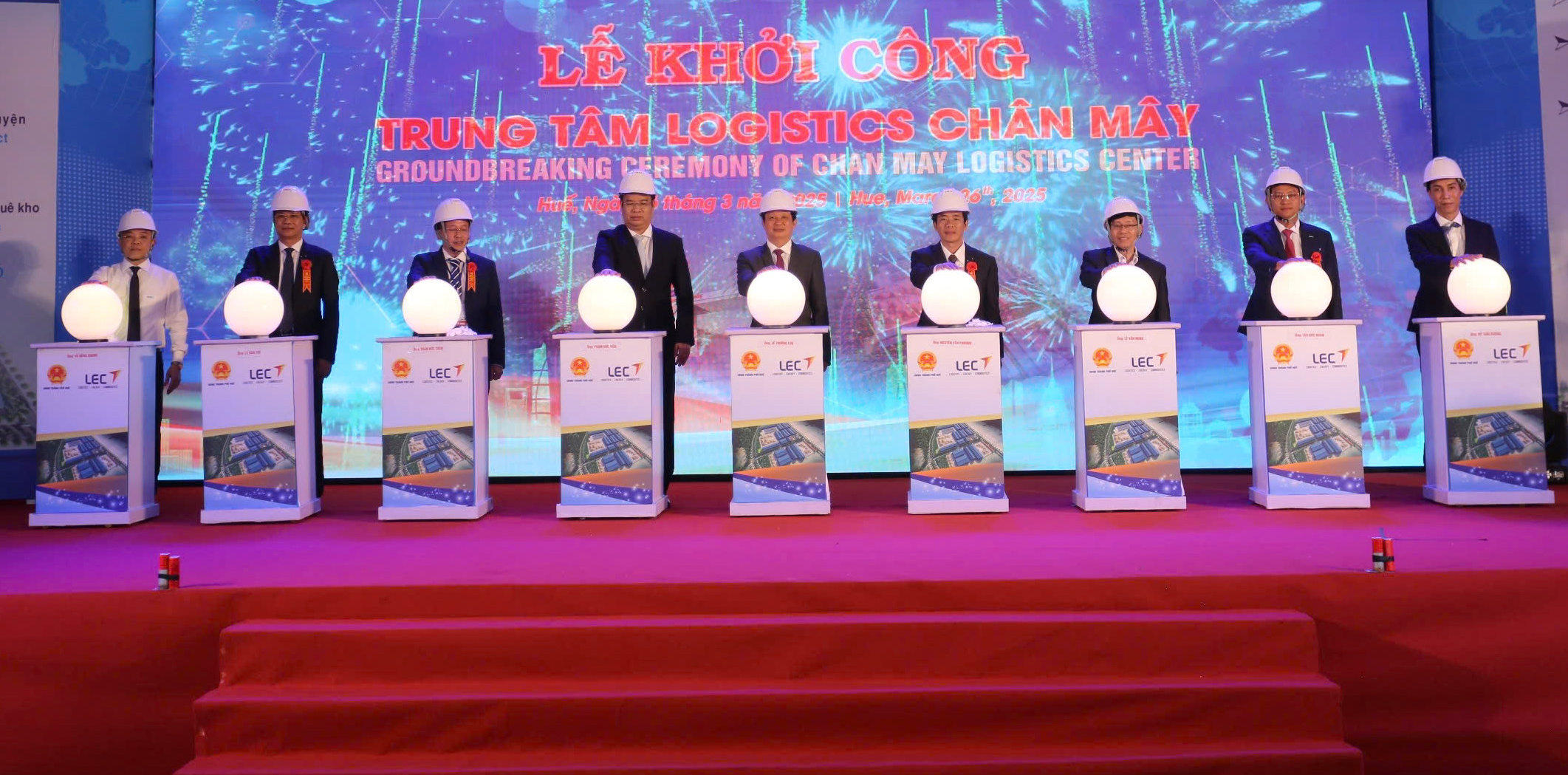 Khởi công Trung tâm Logistics Chân Mây