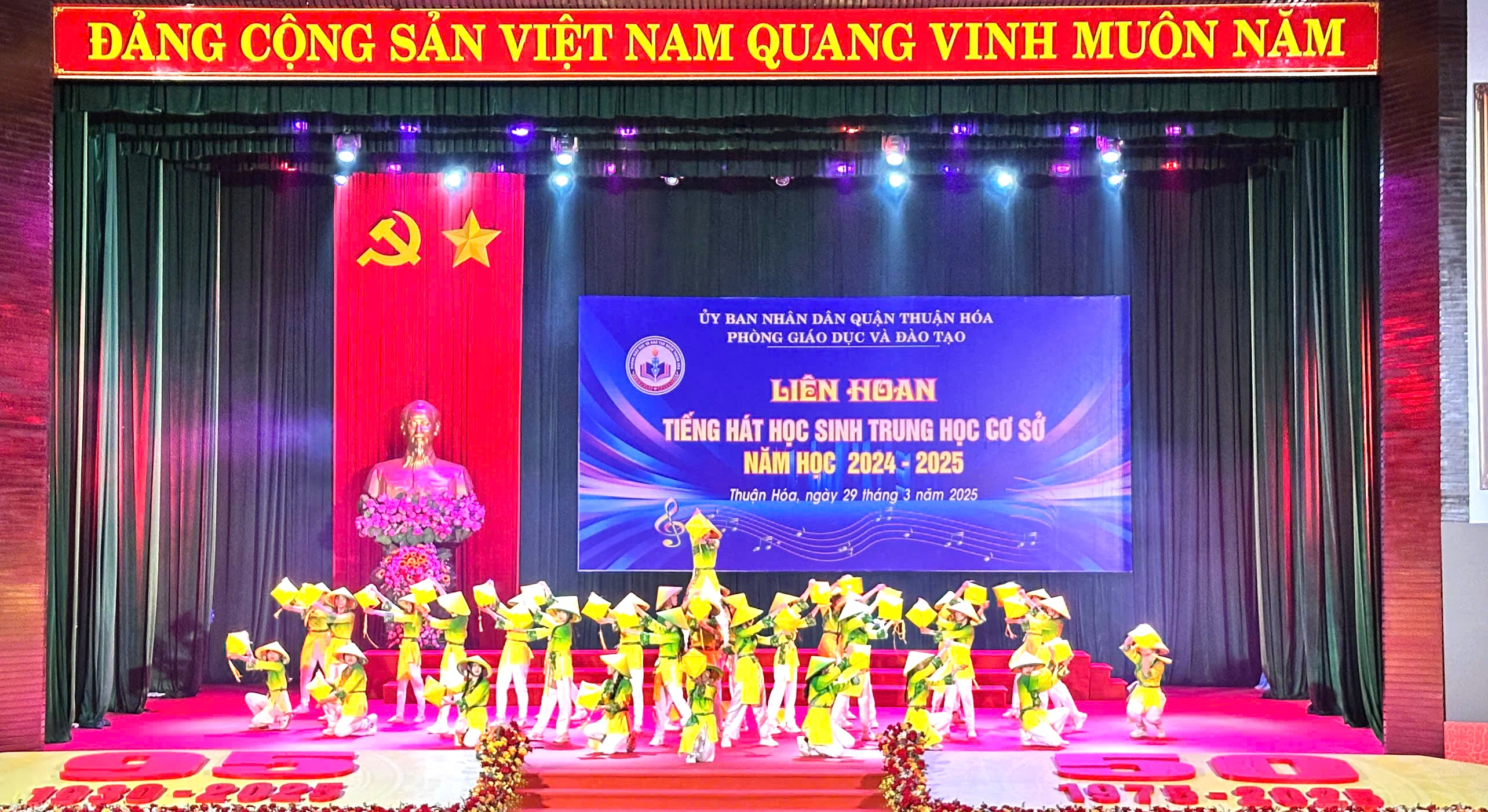 20 trường tham gia Liên hoan tiếng hát học sinh trung học sơ sở