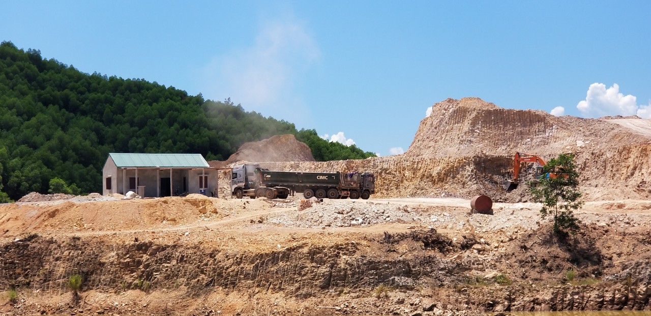 Thanh tra các mỏ vật liệu xây dựng trên địa bàn