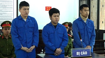 Ba đối tượng bị tuyên án 42 năm tù vì mua bán trái phép chất ma túy