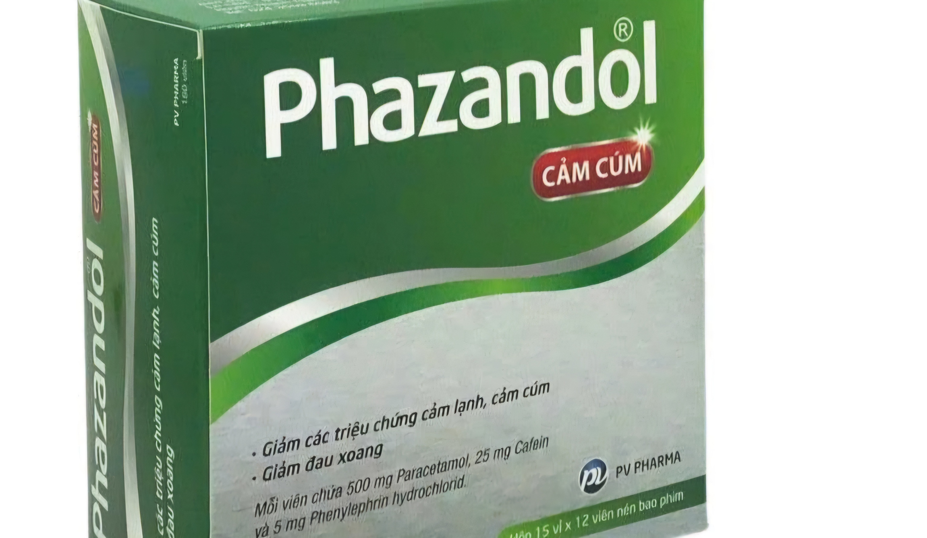 Thu hồi mẫu thuốc viên nén bao phim Phazandol không đạt tiêu chuẩn chất lượng