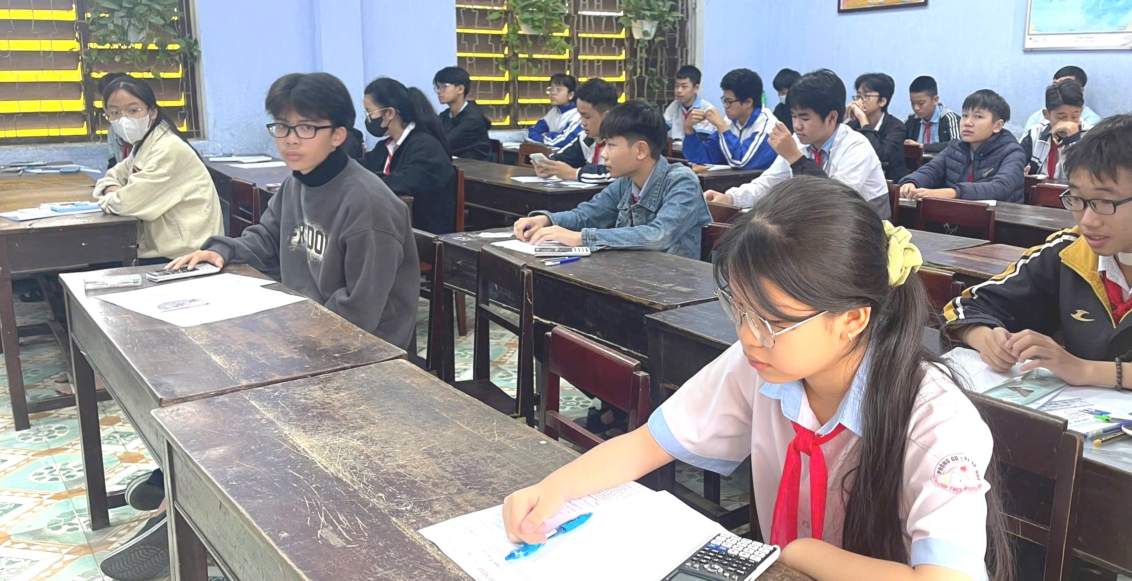 Tổ chức hội thi học sinh giỏi dành cho học sinh lớp 8