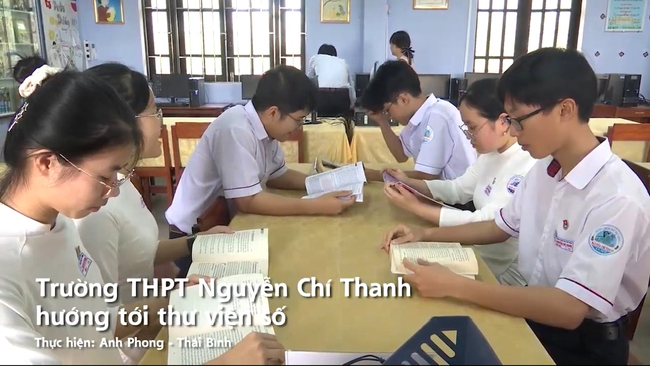 Trường THPT Nguyễn Chí Thanh hướng tới thư viện số