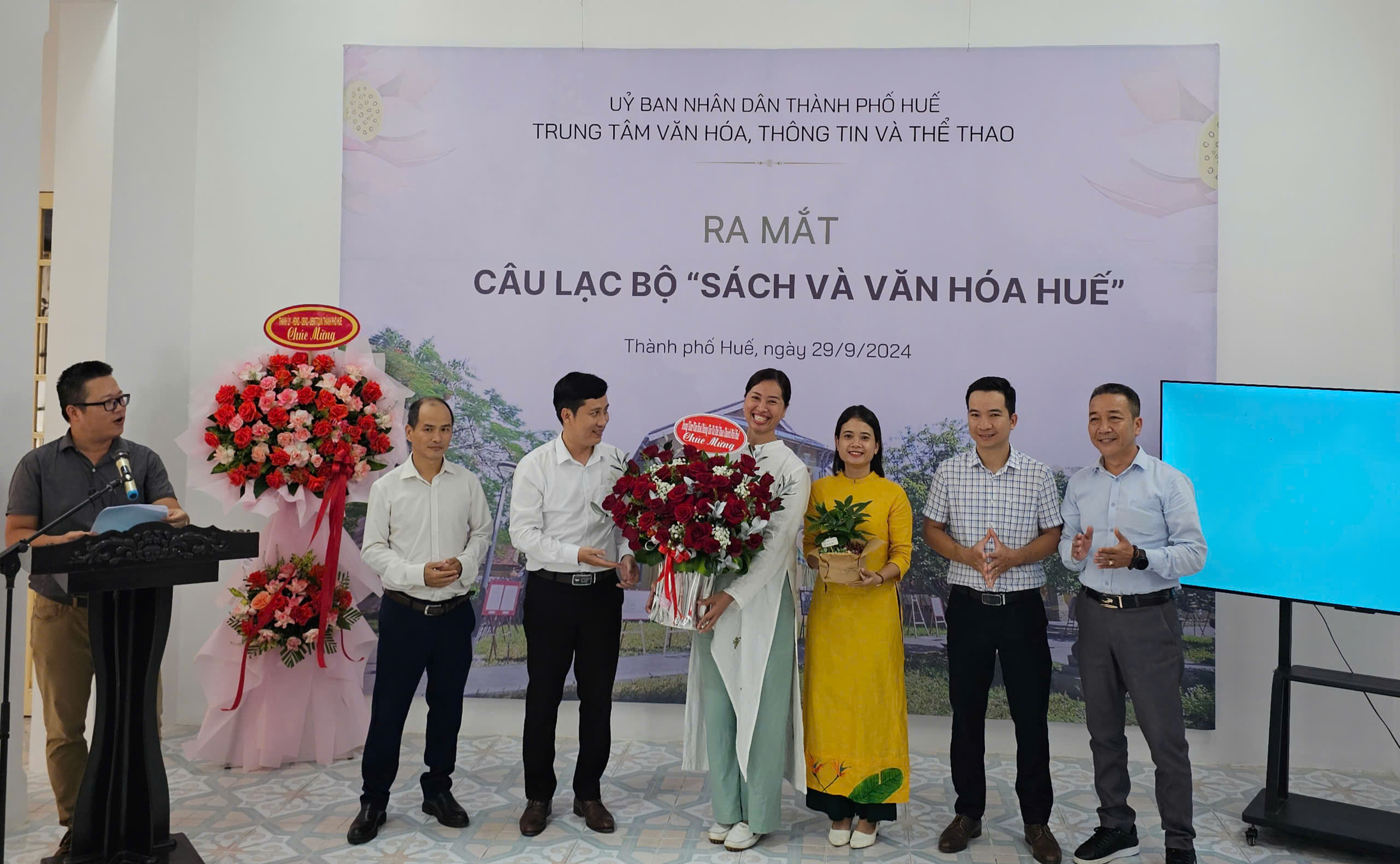 Tạo không gian sách để kết nối người yêu Huế, yêu sách