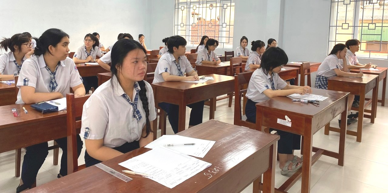 Triển khai cho học sinh thử đăng ký dự thi tốt nghiệp THPT năm 2025