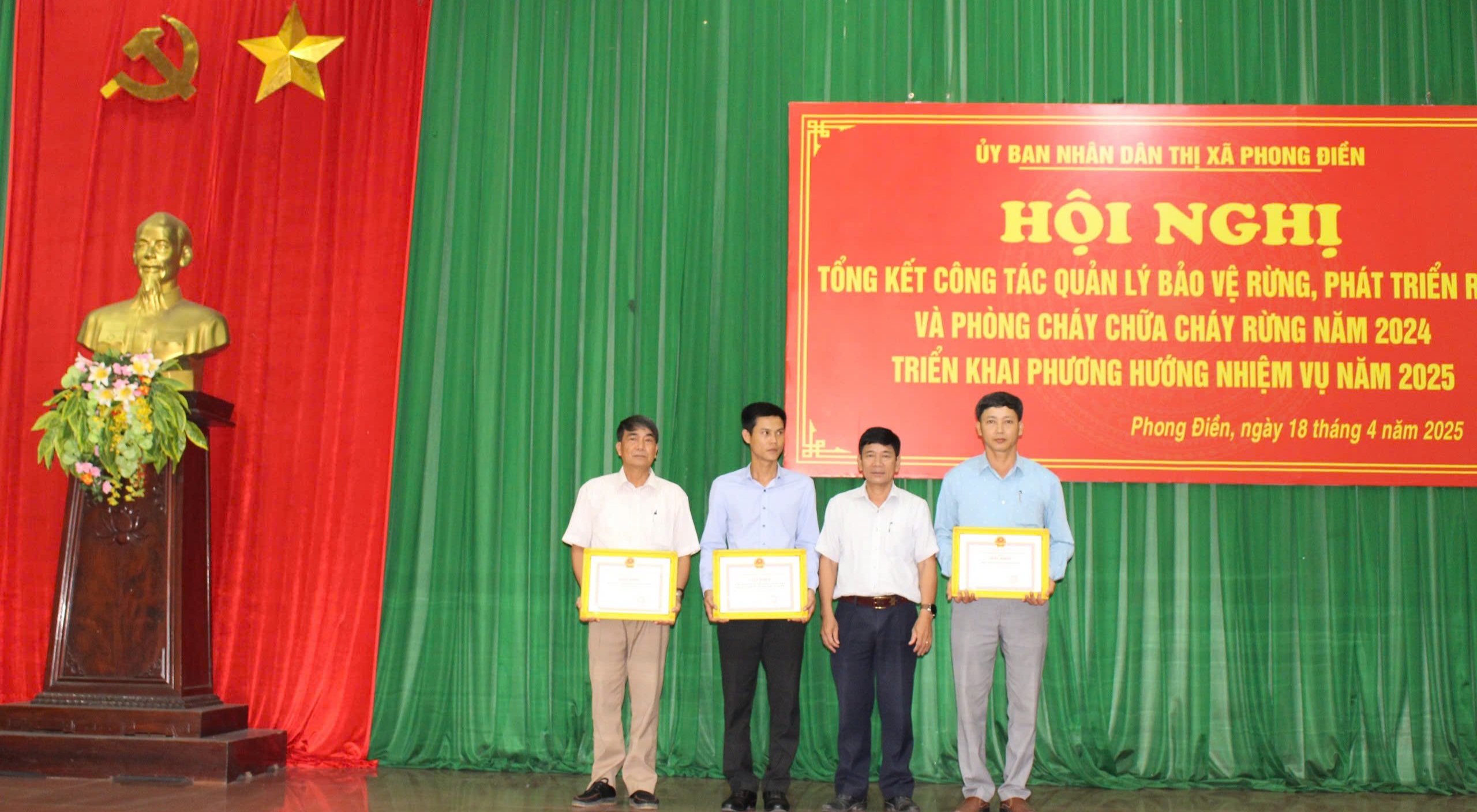 Phong Điền Triển khai công tác phòng cháy chữa cháy rừng năm 2025