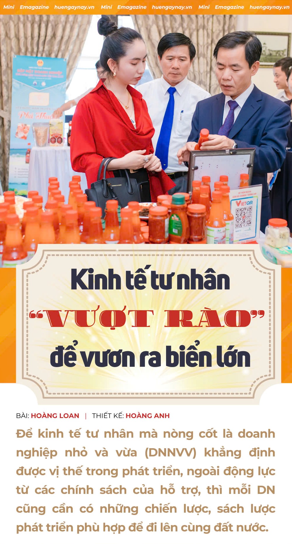 Kinh tế tư nhân “vượt rào” để vươn ra biển lớn