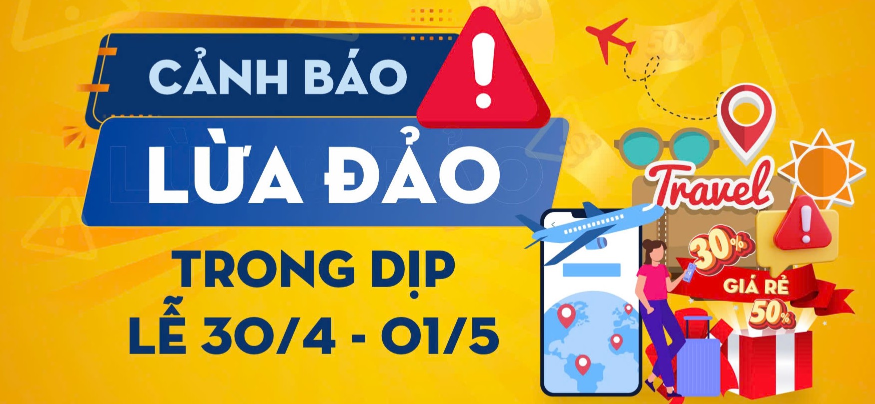 Cảnh báo tình trạng lừa đảo trong dịch vụ du lịch dịp lễ 30 4 - 01 5