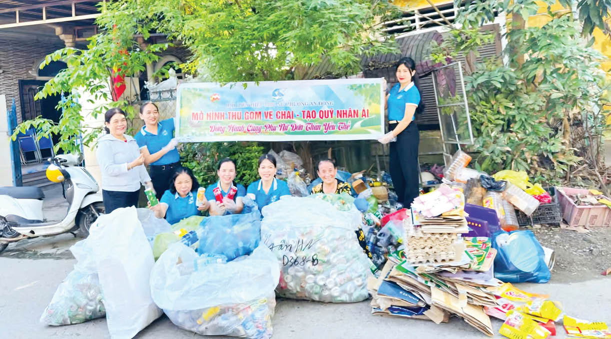 Góp nhặt yêu thương, đồng hành cùng hội viên phụ nữ