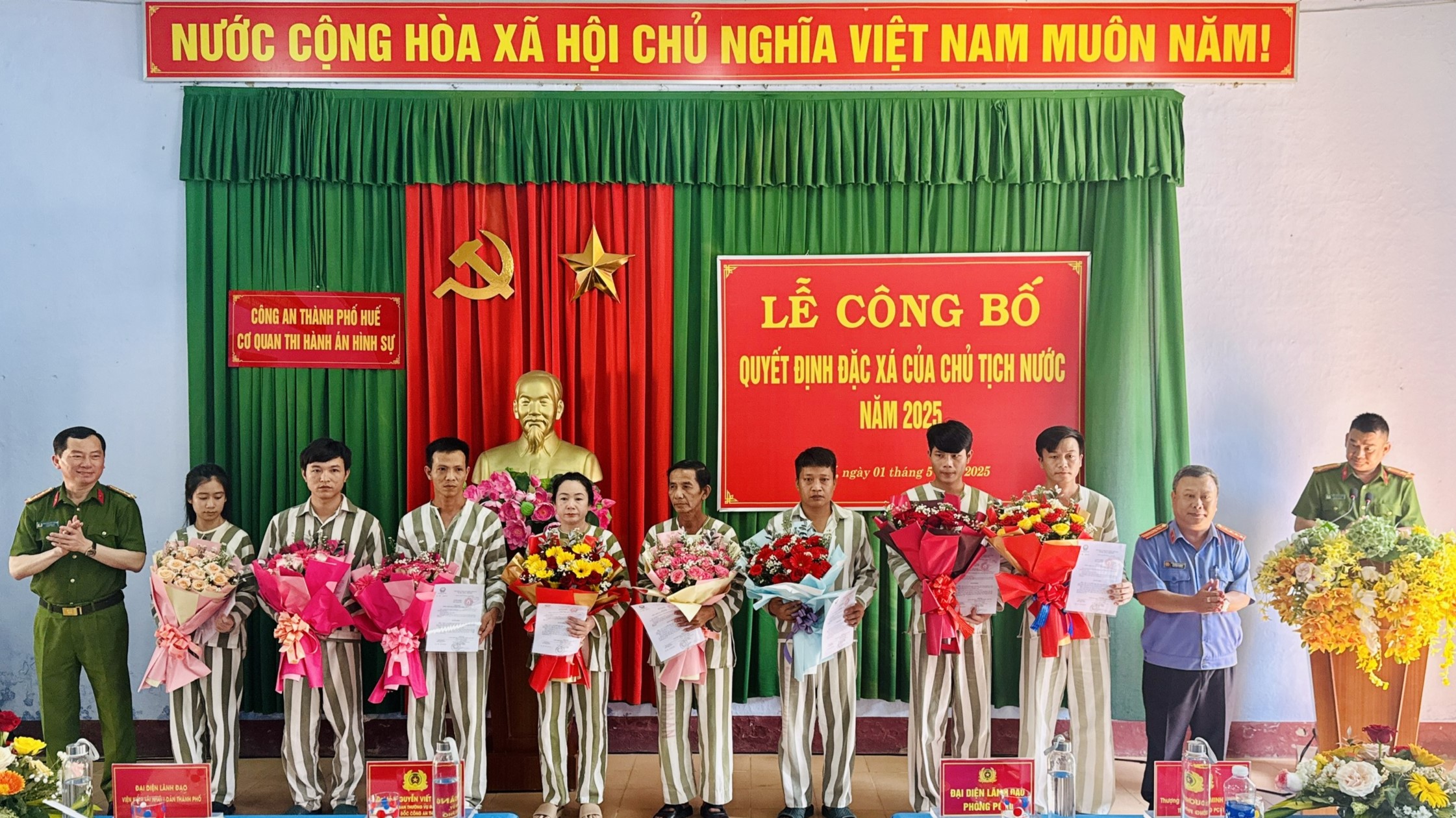 127 phạm nhân được đặc xá dịp lễ 30 4 - 1 5