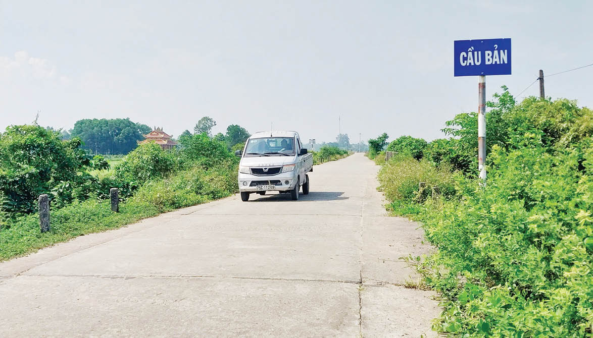 Cần đặt lại tên các cây cầu ở xã Quảng Phú