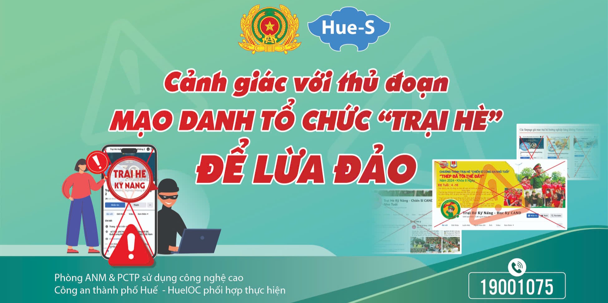 Cảnh báo mạo danh tổ chức trại hè để lừa đảo