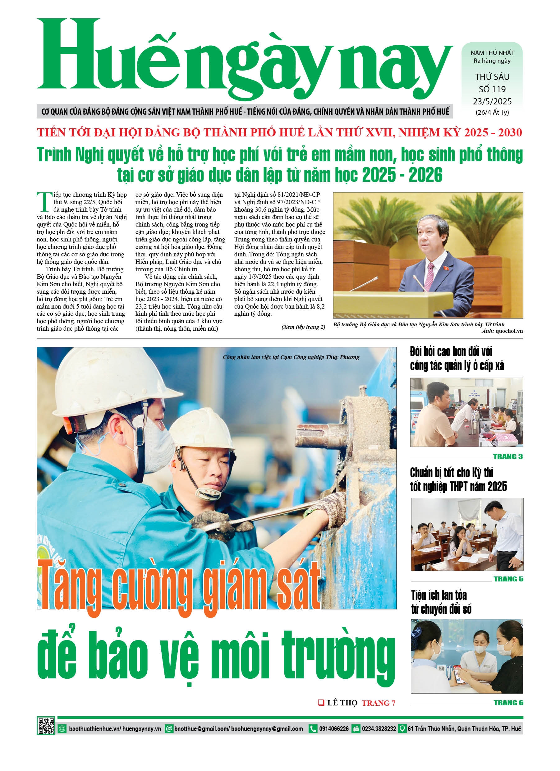 Thứ sáu, 23/05/2025