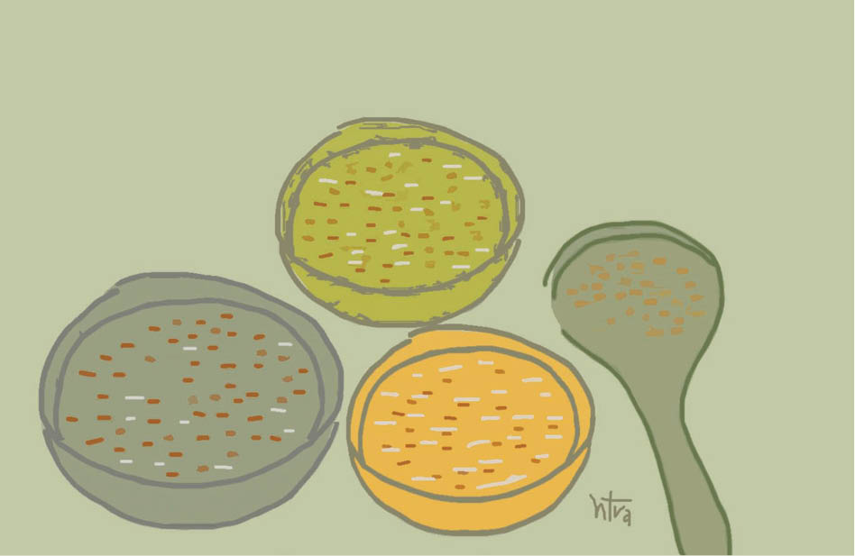 Mùa kê trĩu hạt