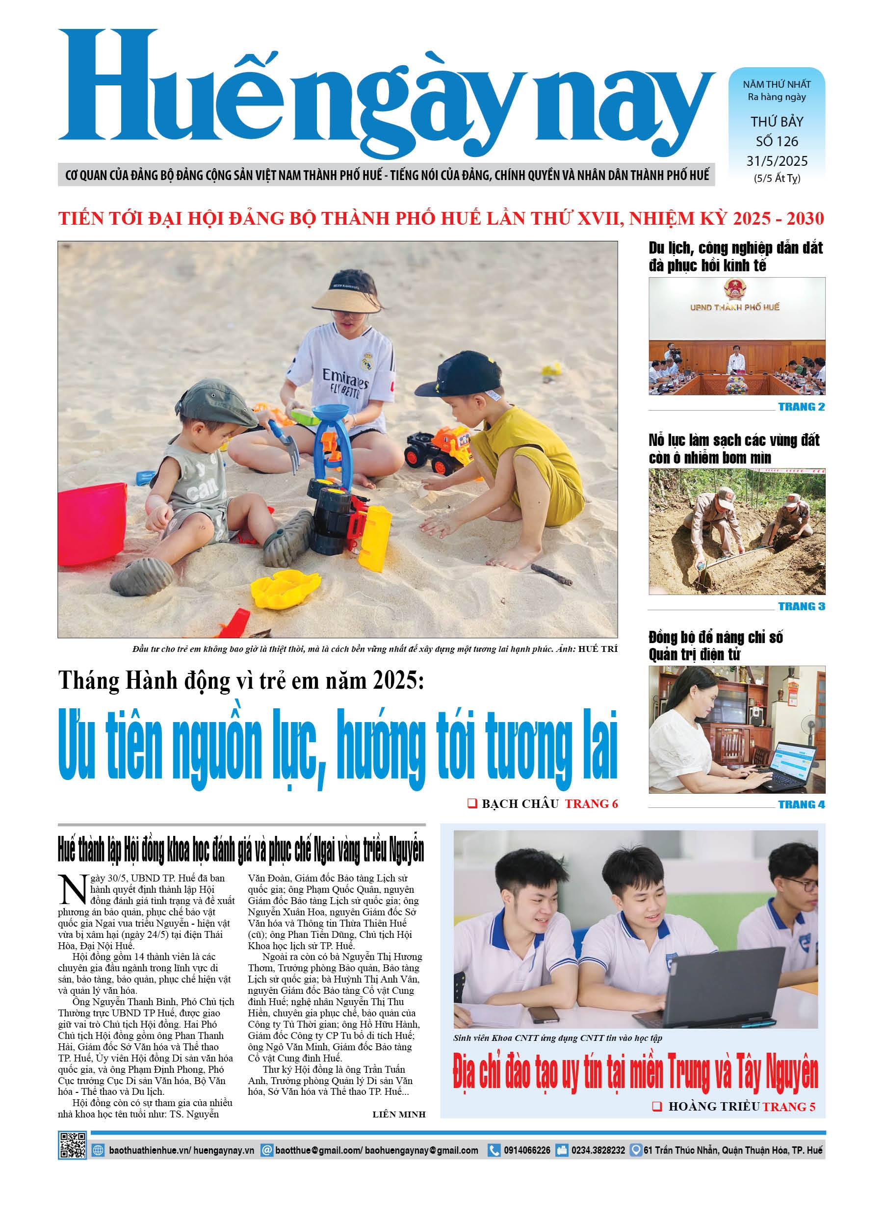 Thứ bảy, 31/05/2025