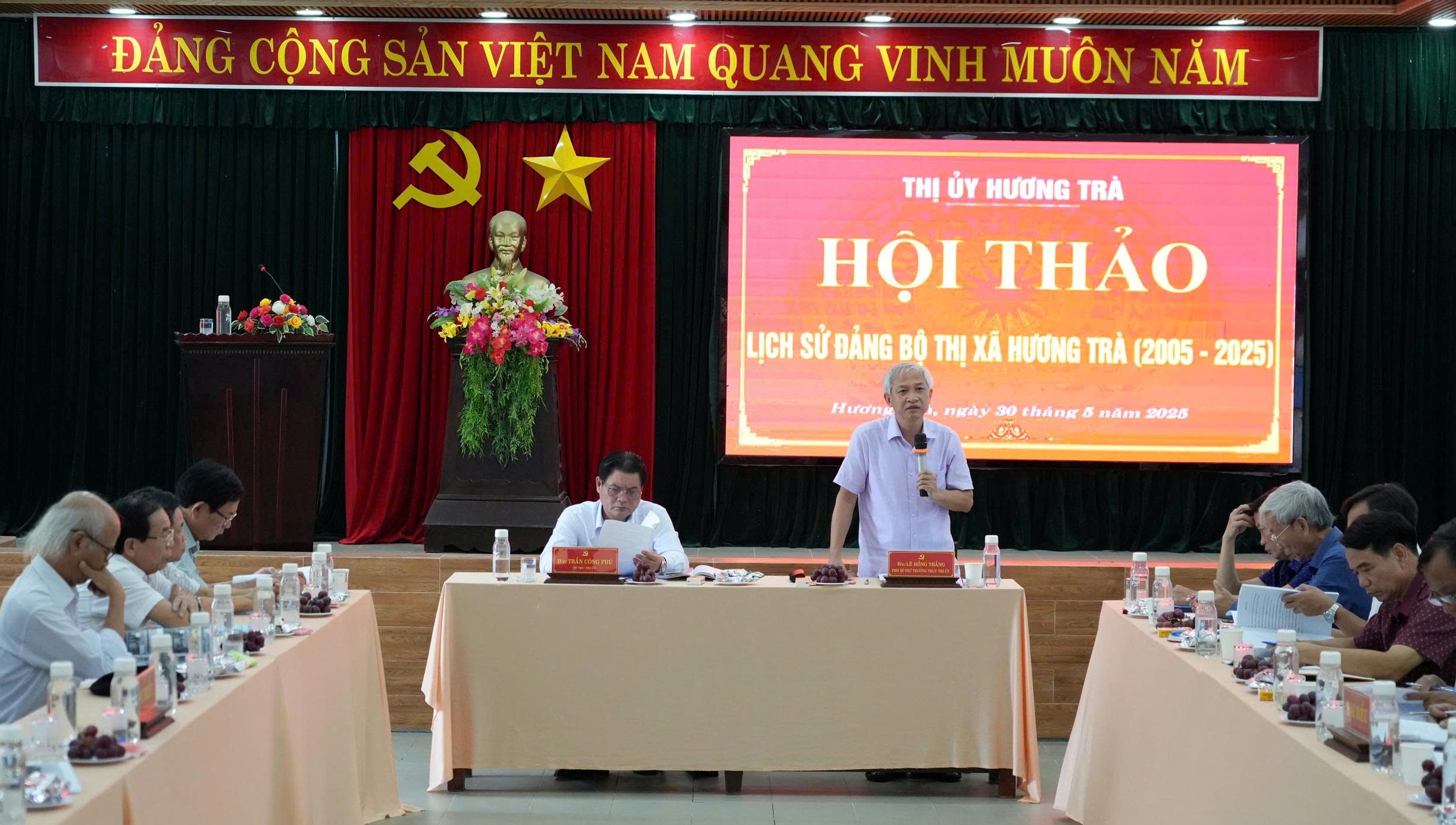 Góp ý hoàn thiện Lịch sử Đảng bộ TX Hương Trà giai đoạn 2005 – 2025