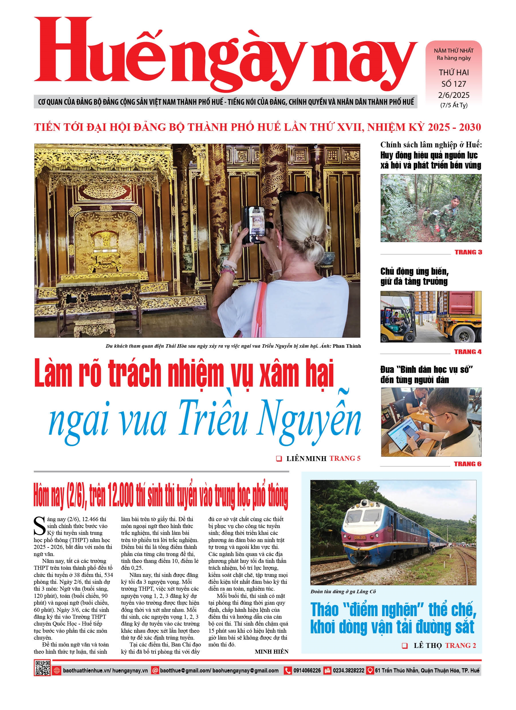 Thứ hai, 02/06/2025